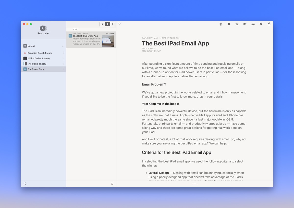 Apple news app for mac